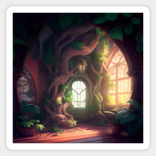 The Enchanted Treehouse Sticker